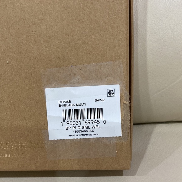 NEW Coach Black Multi B4 Plaid Wristlet - Picture 14 of 14